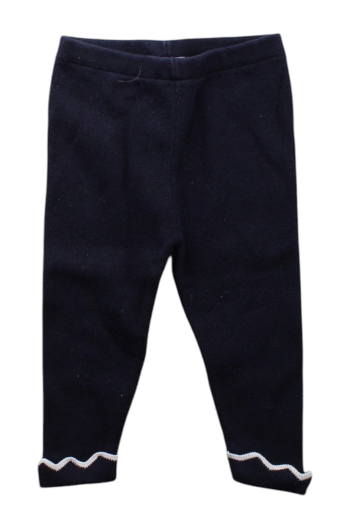 A Black Leggings from Jacadi in size 2T for girl. (Front View)