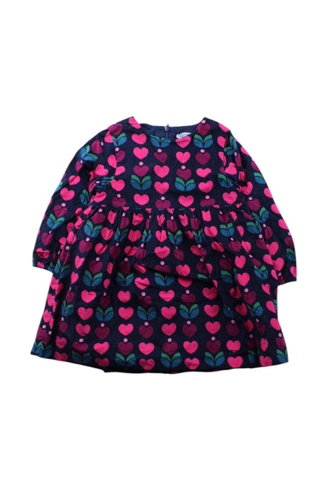 A Multicolour Long Sleeve Dresses from Jacadi in size 3T for girl. (Front View)