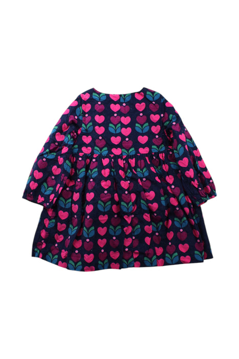 A Multicolour Long Sleeve Dresses from Jacadi in size 3T for girl. (Back View)