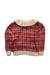 A Red Long Sleeve Tops from Bonjour in size 2T for girl. (Back View)