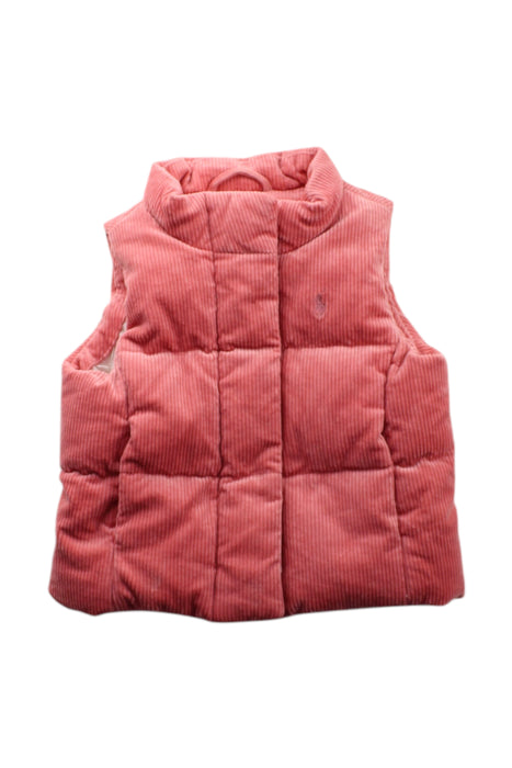 A Pink Puffer/Quilted Coats & Outerwear from Ralph Lauren in size 12-18M for neutral. (Front View)