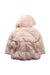 A Peach Puffer/Quilted Coats & Outerwear from Petit Bateau in size 18-24M for neutral. (Back View)