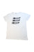 A White Short Sleeve T Shirts from MSGM in size 12Y for neutral. (Front View)