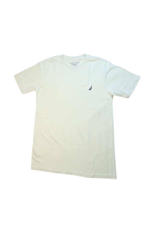 A White Short Sleeve T Shirts from Nautica in size 14Y for boy. (Front View)