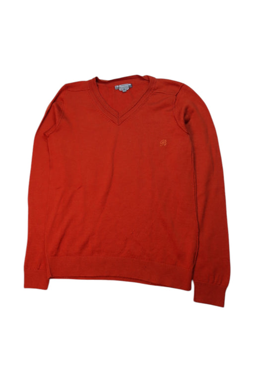 A Red Knit Sweaters from Bonpoint in size 14Y for neutral. (Front View)
