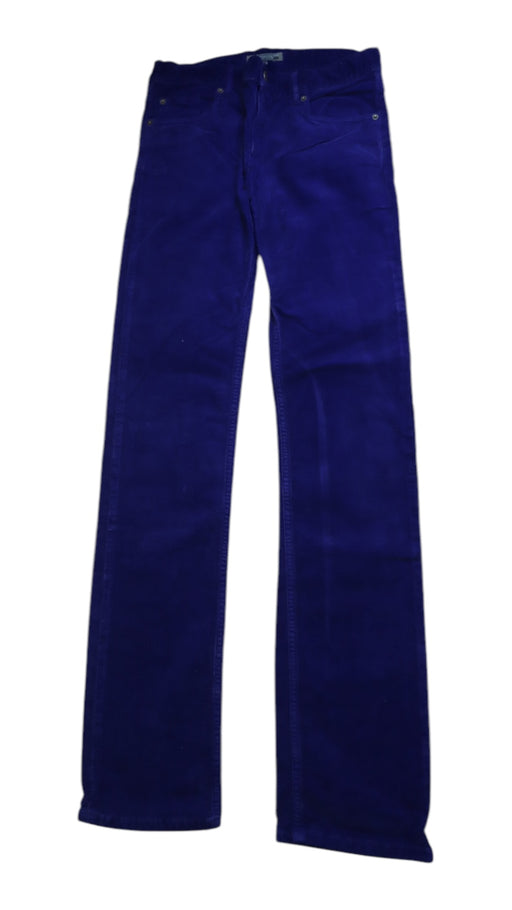 A Blue Casual Pants from Bonpoint in size 14Y for girl. (Front View)