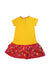 A Multicolour Short Sleeve Dresses from Petits in size 4T for girl. (Back View)