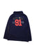 A Navy Long Sleeve Polos from La Compagnie des Petits in size 5T for boy. (Back View)