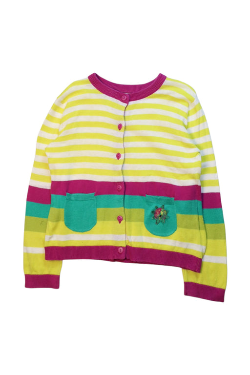 A Multicolour Cardigans from Petits in size 4T for girl. (Front View)