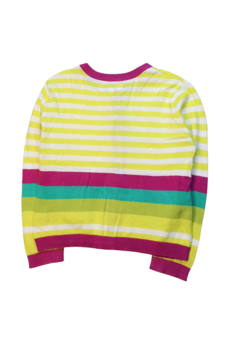A Multicolour Cardigans from Petits in size 4T for girl. (Back View)