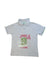 A Grey Short Sleeve Polos from La Compagnie des Petits in size 6T for neutral. (Front View)