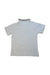 A Grey Short Sleeve Polos from La Compagnie des Petits in size 6T for neutral. (Back View)