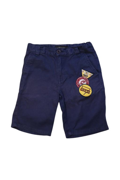 A Navy Shorts from Guess in size 6T for boy. (Front View)