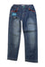 A Blue Jeans from Petits in size 4T for boy. (Front View)