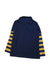 A Navy Long Sleeve Polos from La Compagnie des Petits in size 5T for boy. (Back View)