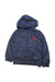 A Navy Lightweight Jackets from La Compagnie des Petits in size 3T for neutral. (Front View)