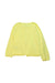 A Yellow Cardigans from Petits in size 18-24M for neutral. (Back View)