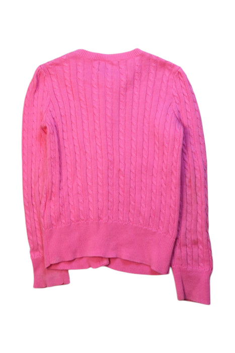 A Pink Cardigans from Polo Ralph Lauren in size 4T for girl. (Back View)