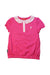 A Pink Short Sleeve Tops from Ferrari in size 8Y for girl. (Front View)