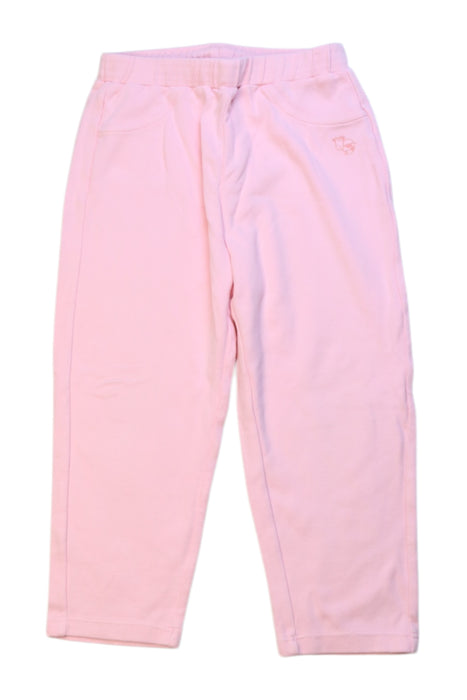 A Pink Sweatpants from Kingkow in size 18-24M for neutral. (Front View)