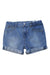 A Blue Shorts from Guess in size 6T for girl. (Front View)
