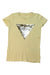 A Beige Short Sleeve T Shirts from Guess in size 7Y for girl. (Front View)