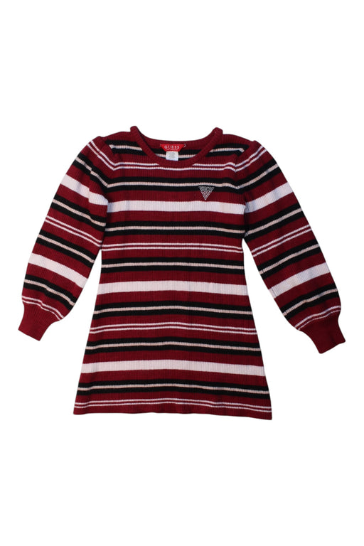 A Multicolour Long Sleeve Dresses from Guess in size 3T for girl. (Front View)
