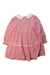 A Pink Long Sleeve Dresses from Felix & Mina in size 7Y for girl. (Back View)