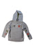 A Grey Hooded Sweatshirts from Baker by Ted Baker in size 4T for boy. (Front View)
