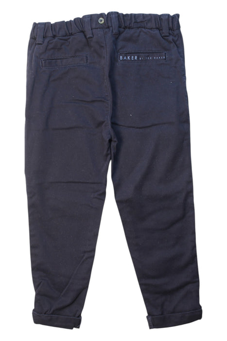 A Navy Casual Pants from Baker by Ted Baker in size 3T for boy. (Back View)