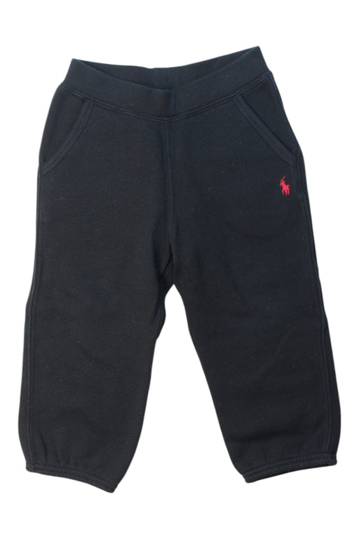 A Black Sweatpants from Ralph Lauren in size 18-24M for girl. (Front View)