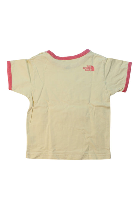 A Beige Short Sleeve T Shirts from The North Face in size 2T for girl. (Back View)
