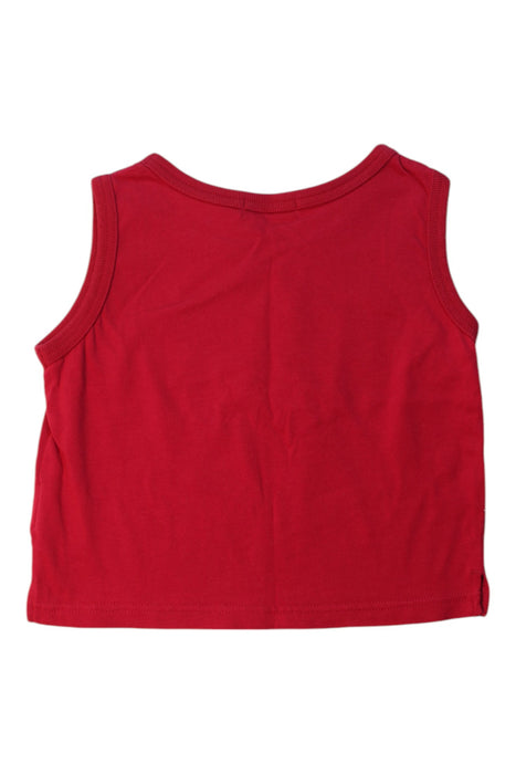 A Red Sleeveless T Shirts from XLARGE Kids in size 2T for boy. (Back View)