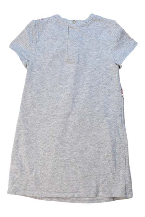A Grey Short Sleeve Dresses from Little Marc Jacobs in size 3T for girl. (Back View)