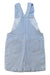 A Blue Overall Dresses from La Compagnie des Petits in size 18-24M for girl. (Back View)