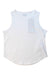 A White Sleeveless Tops from Prince in size 10Y for girl. (Front View)