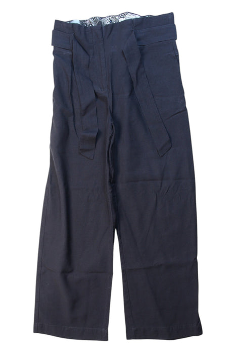 A Black Casual Pants from Bonpoint in size 10Y for girl. (Front View)