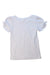 A White Short Sleeve Tops from Seed in size 9Y for girl. (Back View)