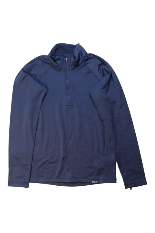 A Navy Long Sleeve Tops from Patagonia in size 10Y for girl. (Front View)