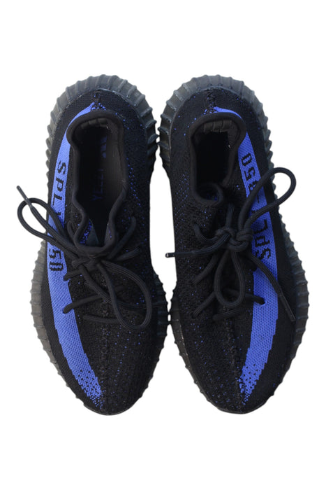 A Black Sneakers from Adidas Yeezy in size 14Y for boy. (Back View)