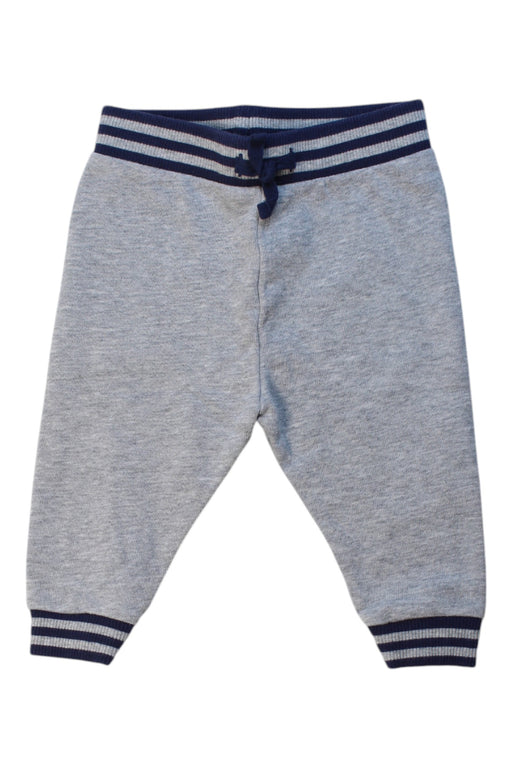 A Grey Sweatpants from Janie & Jack in size 6-12M for boy. (Front View)