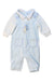 A Blue Long Sleeve Rompers from Nicholas & Bears in size 3-6M for boy. (Front View)