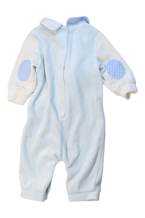 A Blue Long Sleeve Rompers from Nicholas & Bears in size 3-6M for boy. (Back View)