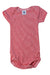 A Red Short Sleeve Bodysuits from Petit Bateau in size 3-6M for boy. (Front View)