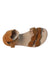 A Brown Sandals from Chloe in size 4T for girl. (Front View)