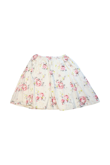 A White Mid Skirts from Bonpoint in size 12Y for girl. (Back View)
