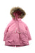 A Pink Coats from Seed in size 3T for girl. (Front View)
