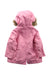 A Pink Coats from Seed in size 3T for girl. (Back View)