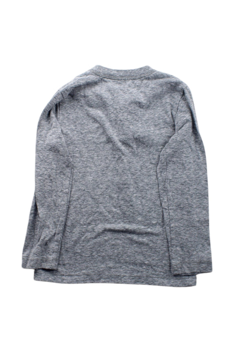 A Grey Long Sleeve Tops from Crewcuts in size 3T for neutral. (Back View)