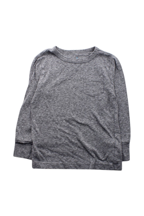 A Grey Long Sleeve T Shirts from Crewcuts in size 3T for neutral. (Front View)